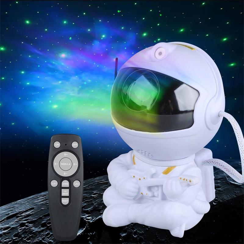 Star Projector Galaxy Night Light Astronaut Space Projector Starry Nebula Ceiling Led Lamp For Bedroom Home Decorative Kids Gift