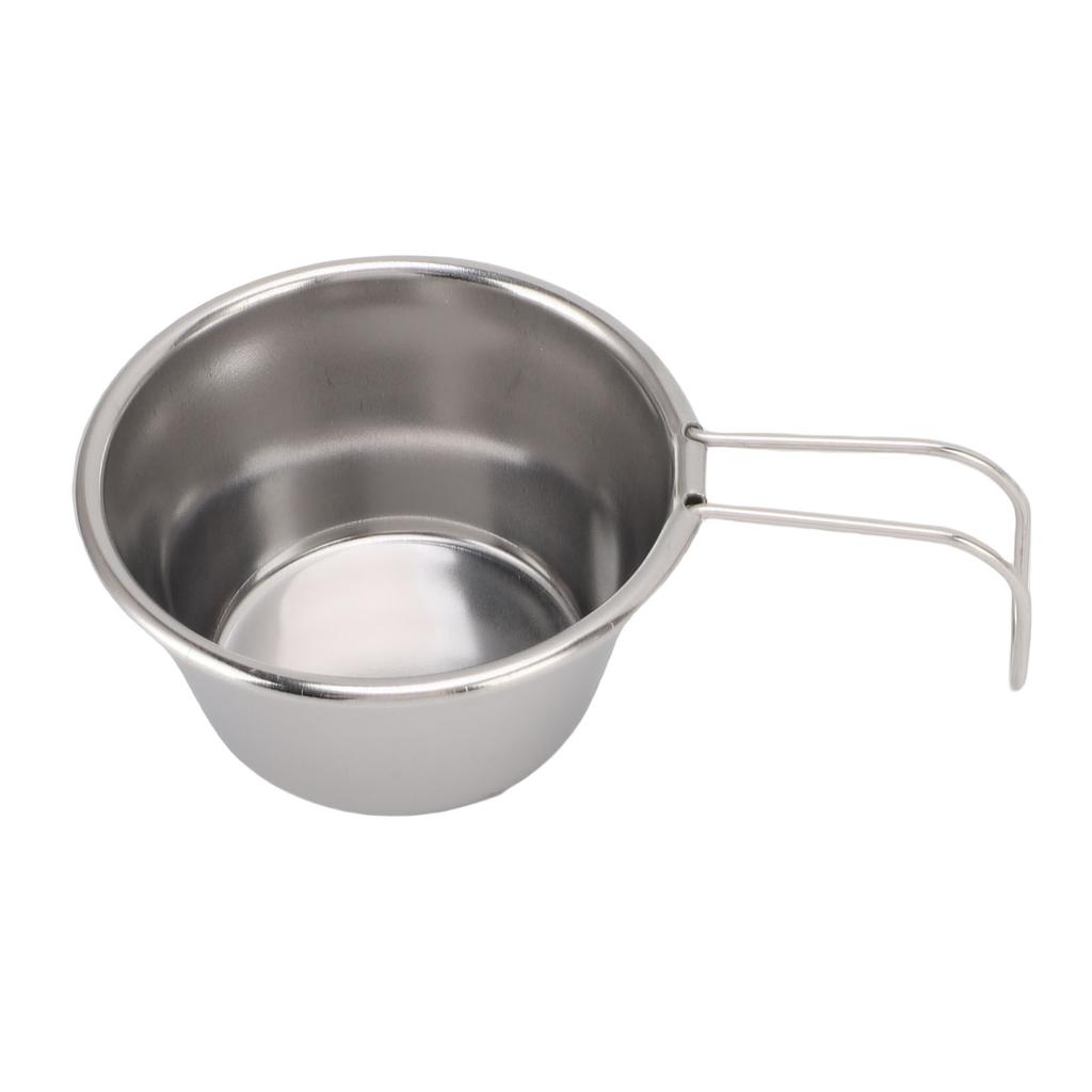 Camp Bowl Metal Stainless Steel Mini Camping Cup Tableware for Travel Hiking Outdoor Picnic