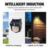 Solar Tungsten Night Lamp Intelligent Motion Sensor Wall Lamp 3 Lighting Modes Waterproof Courtyard Garden Decoration Lantern