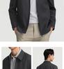 Langdeng Men's Business Commuter Collar Versatile Solid Color Jacket YK115