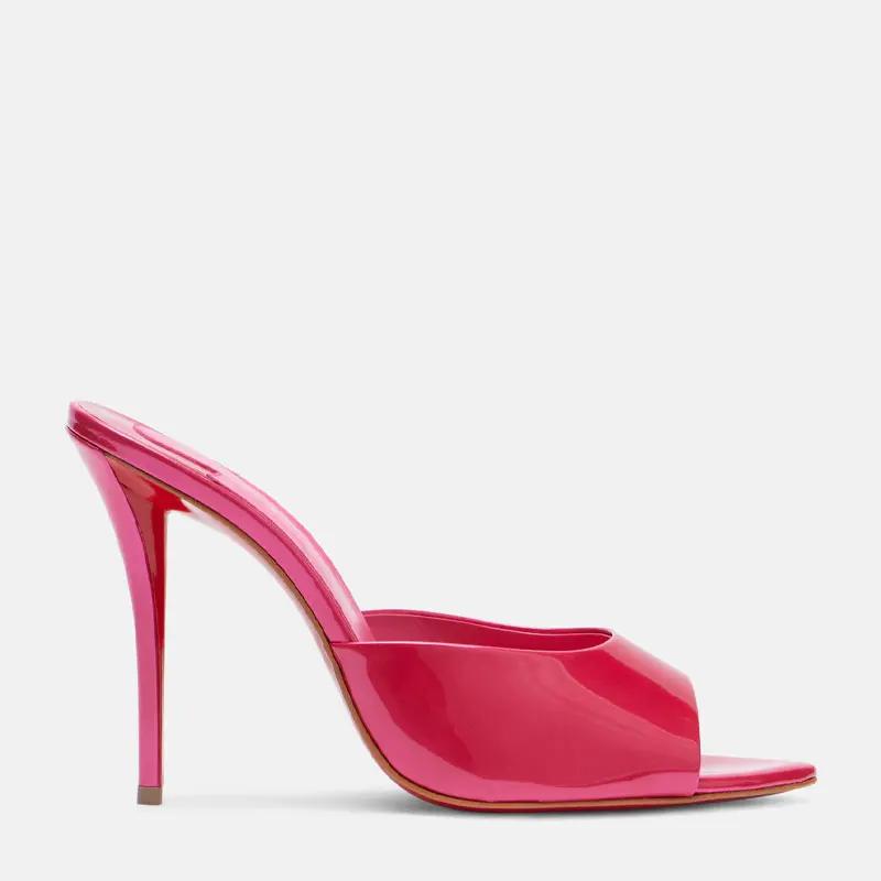 

Fashion Shoes for Women New Pointed Open Toe Roman Sandals Metal Sexy Women s Shoes Outdoors Slippers 10.5 Cm Women Sandals sandálias 44