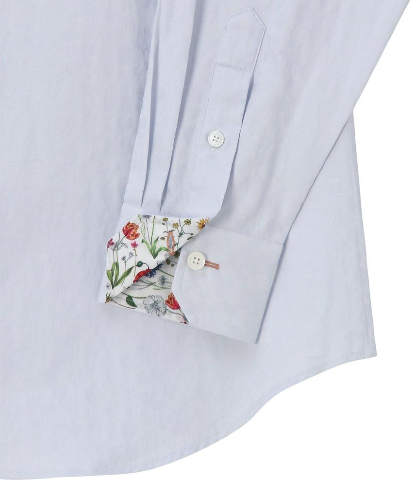 Paul Smith Floral Jacquard Dress XL Shirt, Blue,