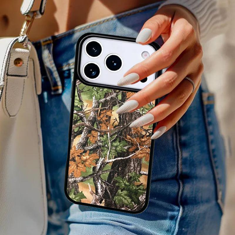 Hunting Camo Phone Case For iPhone 17 Air 14 15 13 12 Max Cover For Apple 14 15 16 16e 11 Pro Max Plus