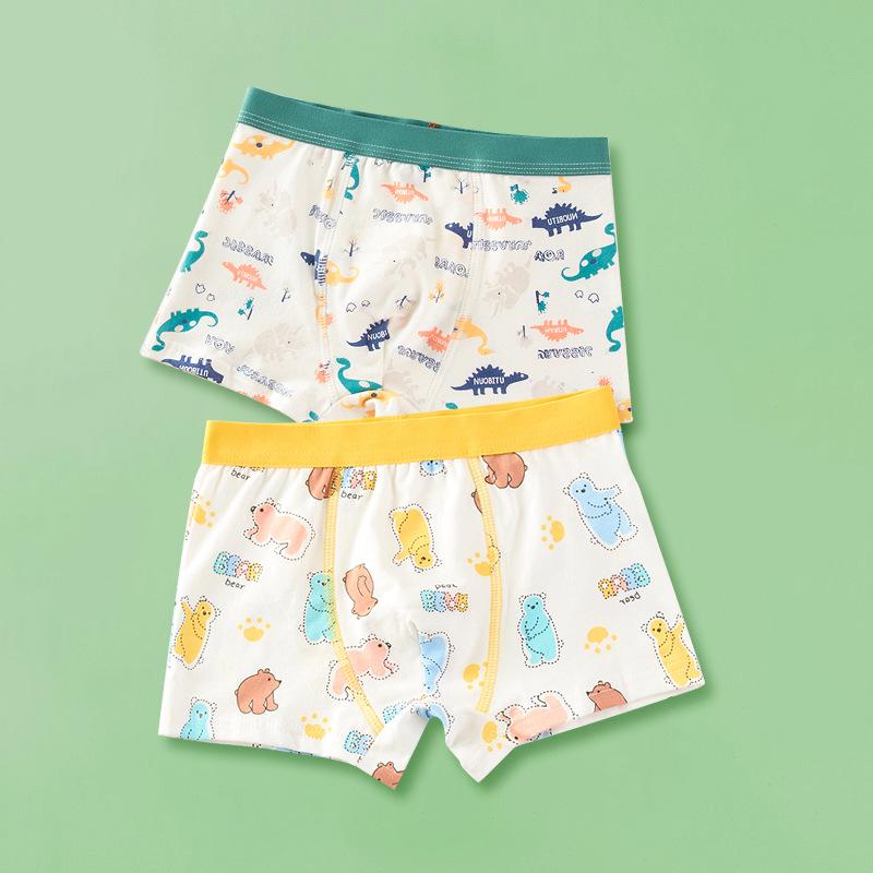 Kids' Cotton Boys' Boxer Briefs - Sizes for Small Kids To Teenagers
