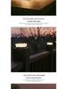 Waterproof LED Solar Fence & Courtyard Post Light