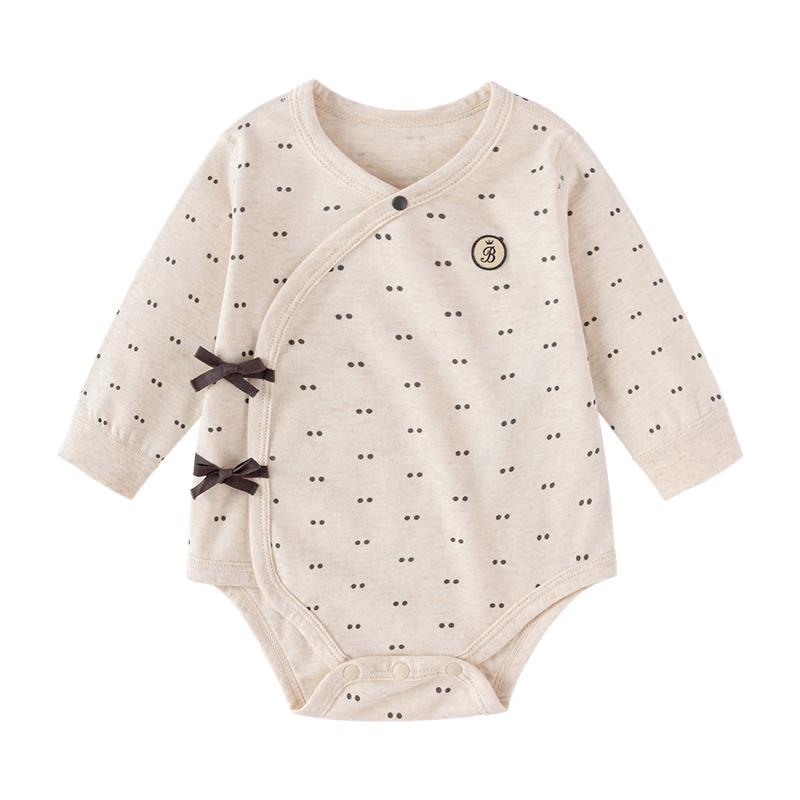 Babylove Newborn Pure Cotton Tie-Waist Romper 52