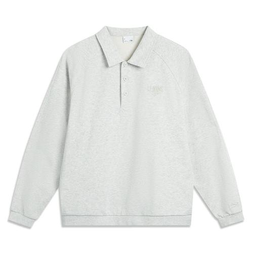 Li Ning Свитшот LiNing Коллекция Спортивная Жизнь Унисекс AWDVE17-8 EU XXL серый