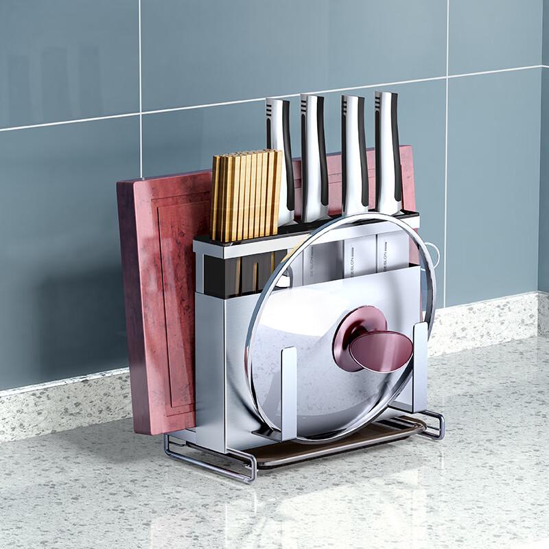 Multi-functional Kitchen Knife and Utensil Storage Rack