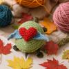 Warm Turtle Knitted Sweater Love Heart Turtle Costume Cute Pet Tortoise Clothes  Winter Season