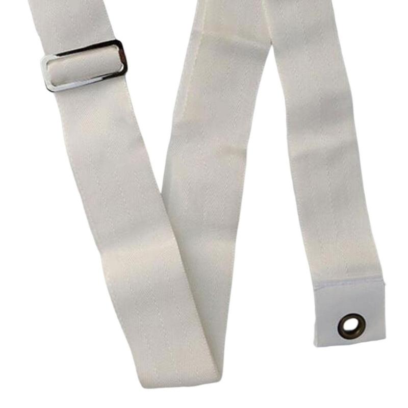 Professional Tennis Courts Center Band Adjustable Height Tennis Net Straps Nylon Webbing with Stainless Steel Buckle