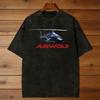 Harajuku Washed T-Shirt Airwolf Cotton T-Shirts  Trending Tee Shirt for Man Summer Y2K Fun Casual Top Tees