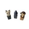 Fidget Animal Clicker Keychain Keyboard Sound-producing Toy Sensory Play Pendant  For Adults