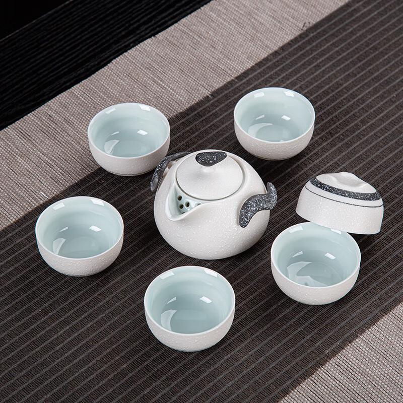 

Tuopai Snowflake Porcelain Tea Set