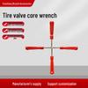Dual-Use Valve Core Wrench & Stem Puller for Bicycles