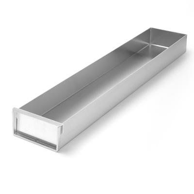 Rectangular Aluminum Confectionery Tray, Closed, 580x100xH50mm Hendi 689851