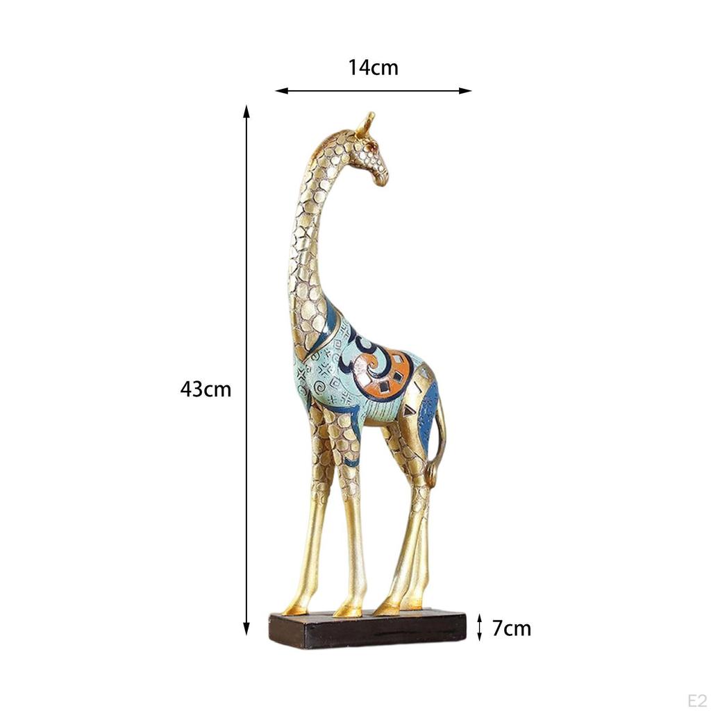 Elegant Giraffe Sculpture for Home Decor - Perfect Bedroom or Entrance