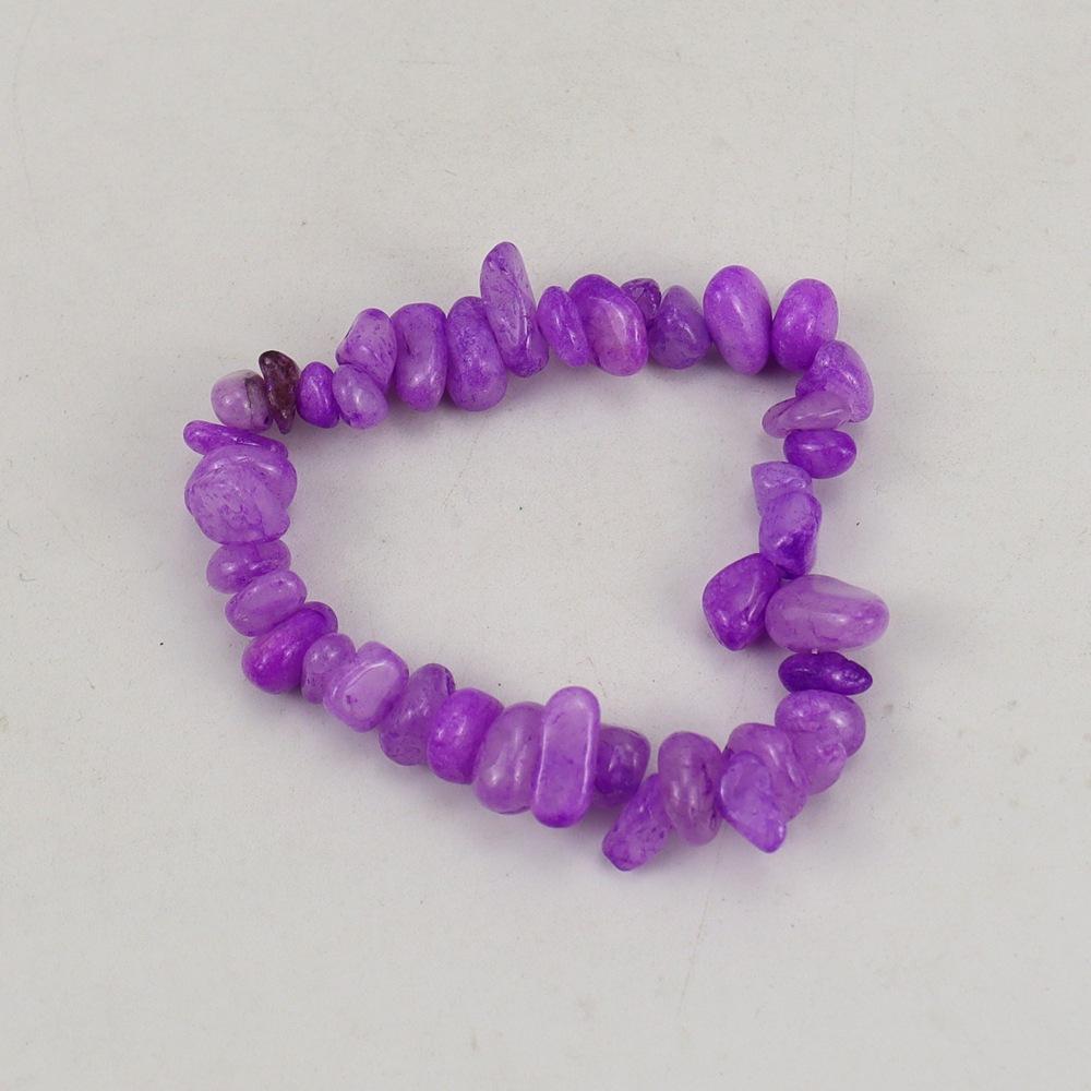 Handmade Beads, Natural Crystal Gravel Bracelet Bracelet B54