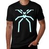 Stealth Spider Blue Tshirt Sporty Breathable Short Sleeve Tshirt