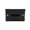 Mini Portable PU Leather Paper Towel Box Waterproof Storage For Handkerchief Puller Picnic Car Front Seat