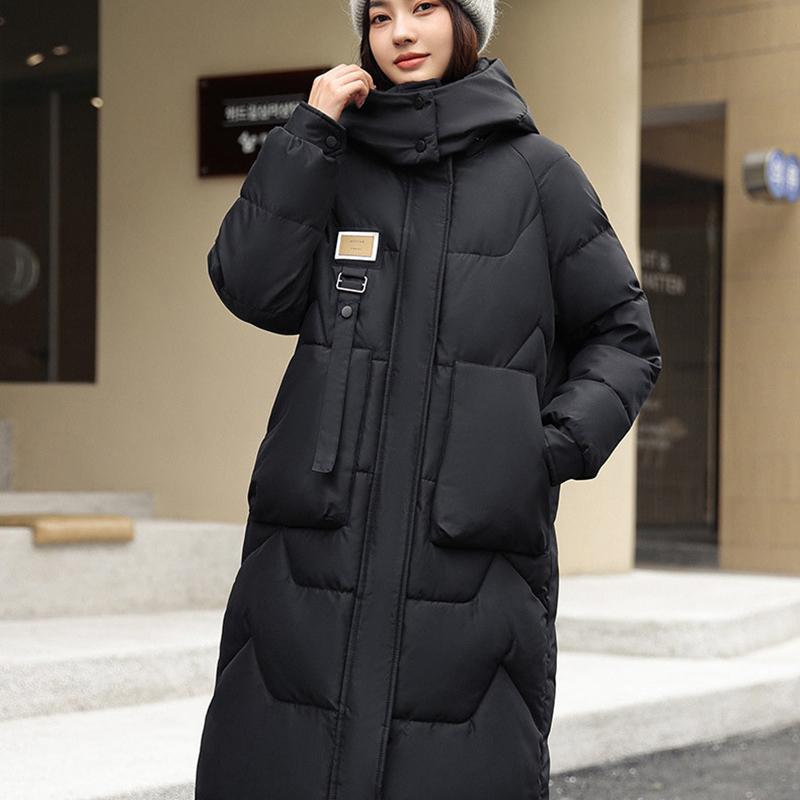Women's Padded Jacket Winter Detachable Women Long Thick Jackets