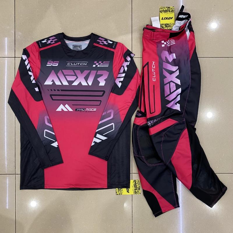 Motorcycle Clothing Set Off Road MX Jersey Pants Set Dirt Bike Combo Gear Set Racing Motocross Set