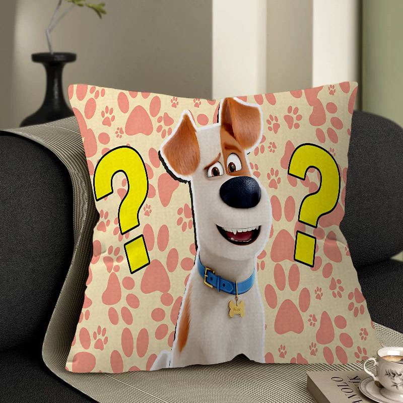 THE S-SECRET L-LIFE OF PETS Pillowcases Home Bedding Decorative Pillow Cover Wedding Super Soft Pillow Case