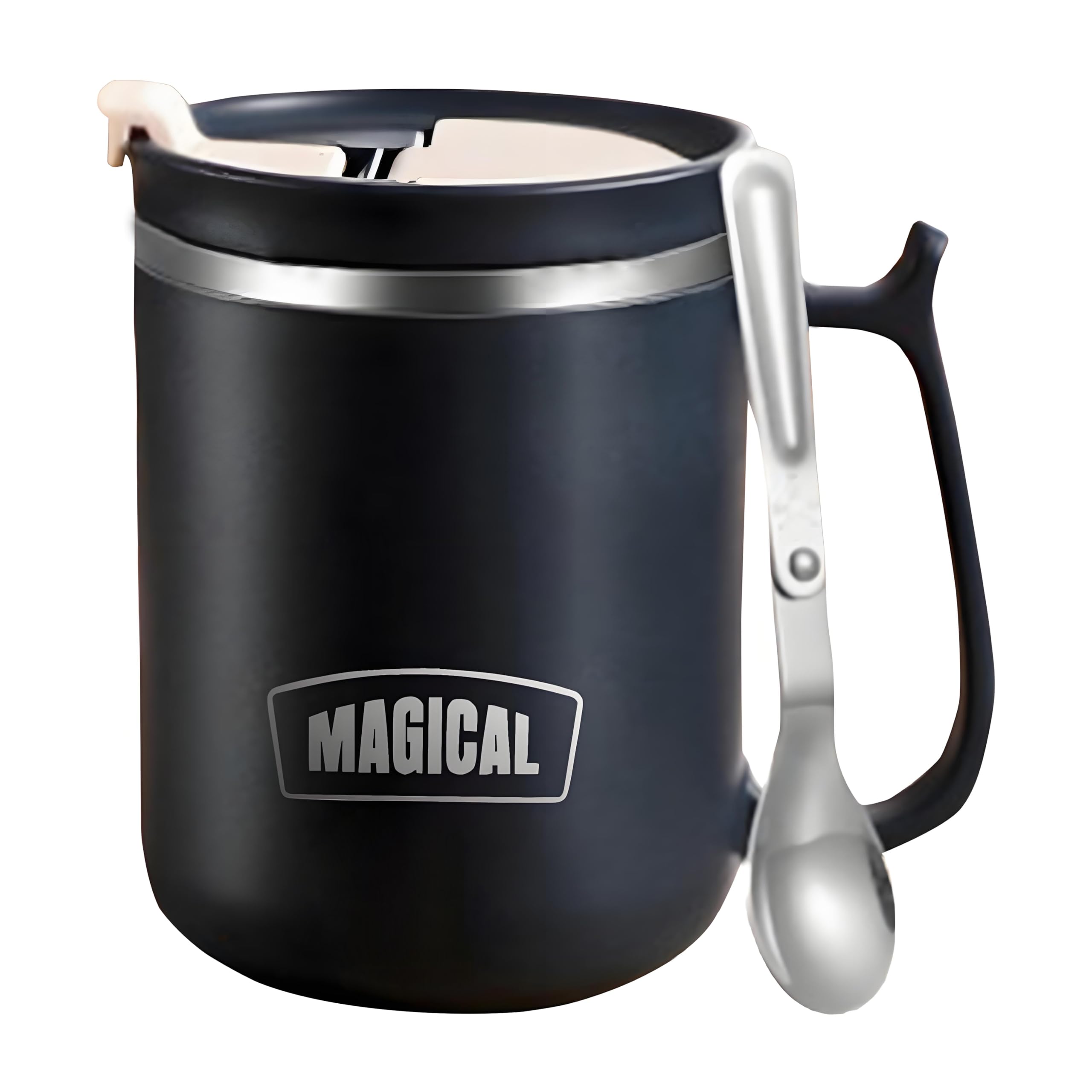 

Кружка IOLOYU 500 мл с вакуумной изоляцией, изолированная кофейная чашка из нержавеющей стали для горячей воды, легко сохраняет температуру, для кемпинга, моющаяся, для воды, милая и стильная, для кофе