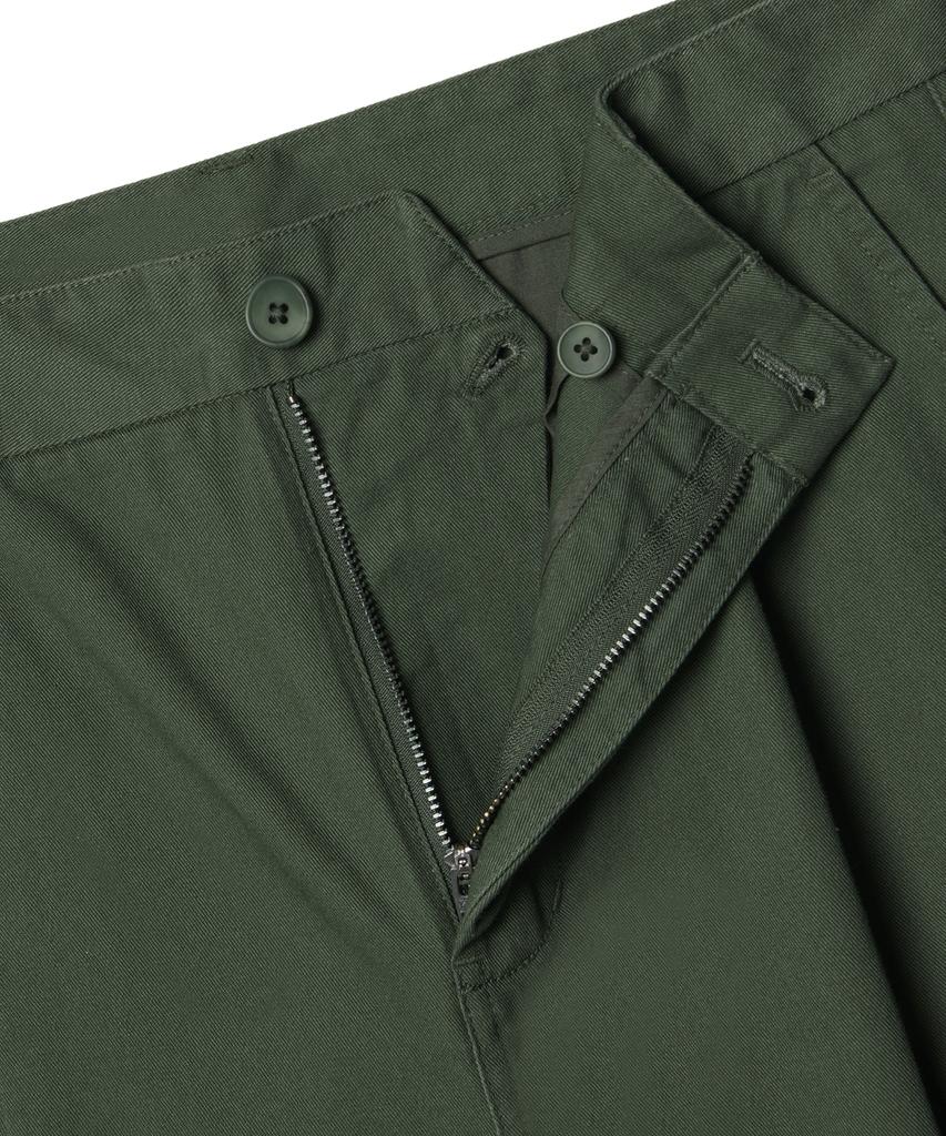 Musinsa Standard One-Pleat Wide Cargo Pants [Sage Green]