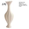 Chic Home Accents for Interior Design 3D Printed Artistic Vase, Modern Decorative Flower Minimalist Container, Rustic Decor Accessories Shelves Floral