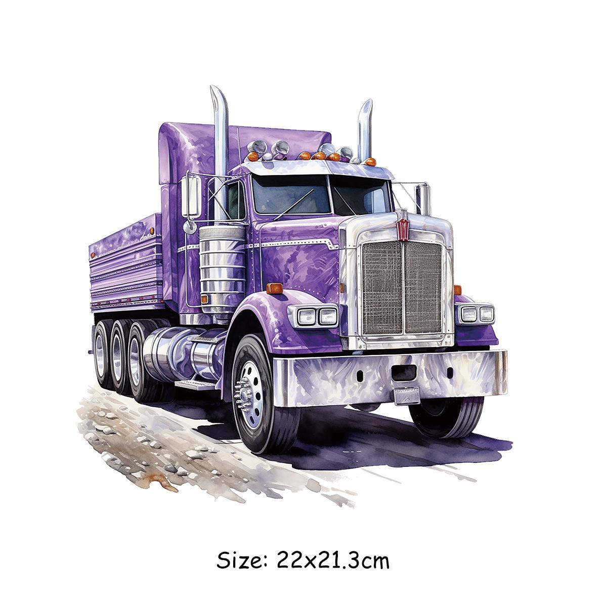 

Термопасты на одежде, американские наклейки на грузовики, Parches Ropa, наклейки для одежды, сделай сам, теплопередача, утюг для переноса, подарок для мальчика