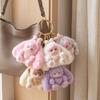 Bag Charm Vinyl Face Plush Toys Stuffed Animal Bunny Bag Pendant  Backpack Decoration