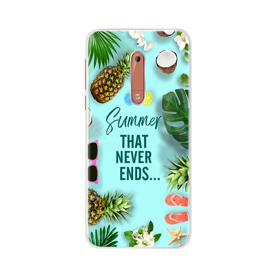 For Nokia 5 Case 5.2" Soft TPU Silicone Back Phone Cover Case For Nokia 5 Nokia5 2017 Cases TA-1024 TA-1053 TA-1044 Bumper Funda