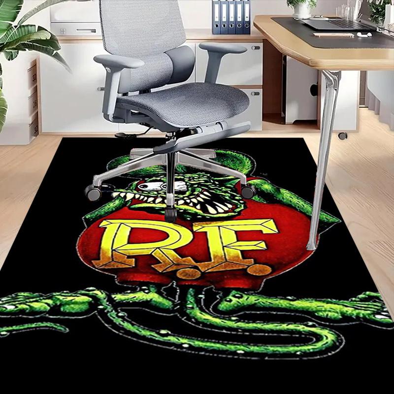 1 stuks Rat Fink Tapijt, Kantoortapijt Buitentapijt Huisdecoratie Vloerkleed Festival