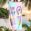 Kpop Fashion Beach Towel: Ideal for Summer Adventures Soft, absorbent and quick drying suitable for swimming and bathing