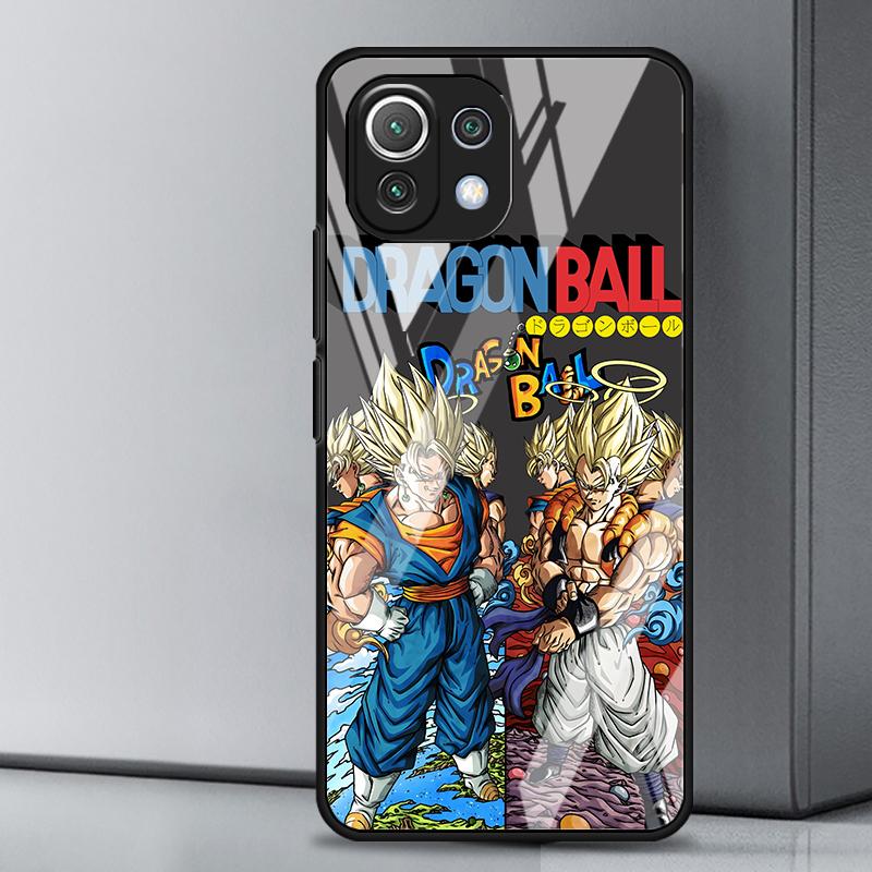 

D-ragonS BallS Cartoon Glass Phone Cover Case for Xiaomi mi 10 Pro 10T 12T 11T 12X 14 13 12 11 Lite Note 10 Xiaomi Mi 11