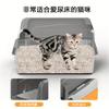 Top Entry Stainless Steel Cat Litter Box Extra Large With High Sides Leak Proof Detachable Easy Clean Pet Toilet Cross Border
