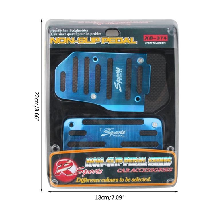 Universal Truck Car Foot Pedals Pad Clutch Brake Non-Slip Manual Footrest Cover