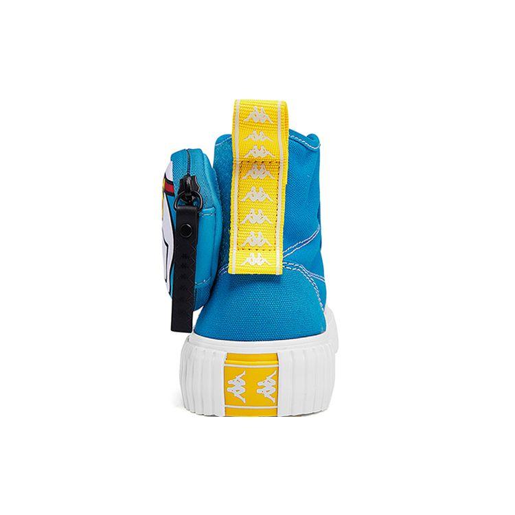 Doraemon X Kappa Casual High-Top Skate Shoes Unisex Sneakers Blue KPCTFVS79-847