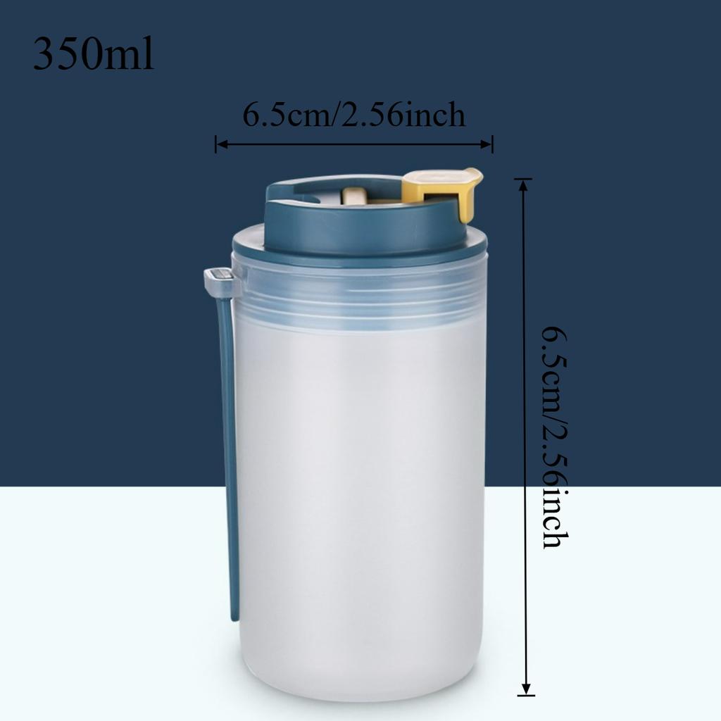 350/550ML Portable Tumbler With Lid & Rope Transparent Plastic Water Cup For Student Kids Heat-Resistant Leak-proof Water Bottle