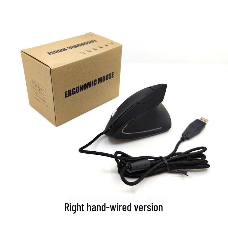 Ergonomic Dual-Mode Bluetooth Silent Gaming Mouse with Luminous Design