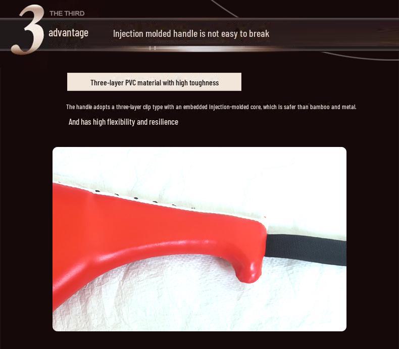 Taekwondo PU Handheld Target - Children's & Adult Kicking Pad for Fitness Training