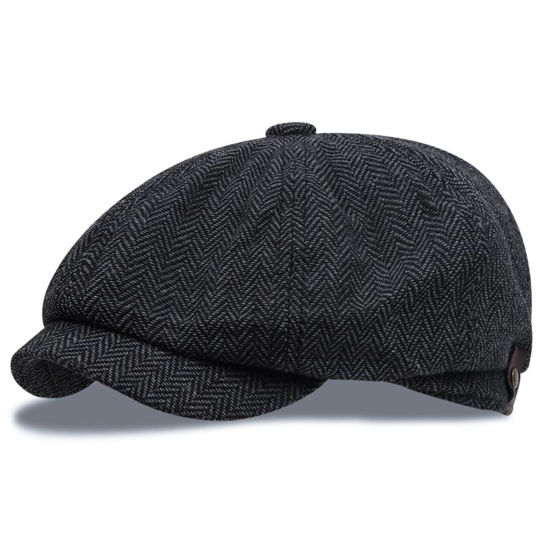 New Style Men and Women Caps Octagonal Hats BritishPainters Hats Autumn Winter Berets HerringboneFlat Caps Hip Hop Berets Gorras