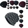 Cozy Knit Slouch Beanie Hat For Men And Women With Warm Thermal Fleece Lining
