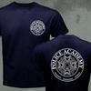 Unisex Shirt Cotton Oversize Large Size Police Academy Comedy Classic Movie 80s Logo T-shirt