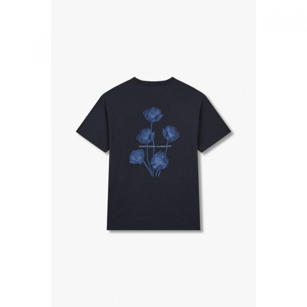 Emporio Armani Men S Floral PrinT CoTTon T ShirT A515126077
