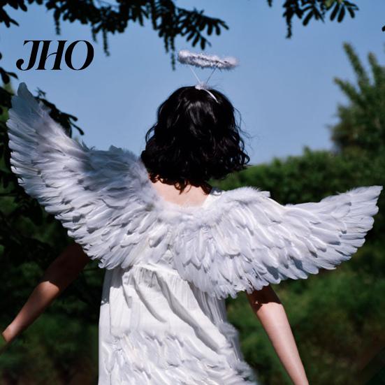 Adjustable Angel Wing Straps 2Pcs Feather Wings for Women Girls Fairy Costume Compact with Elastic Halloween Cosplay Party Stage Performance