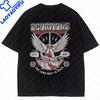 T-shirt Scorpions Forever Classic Maglietta da Banda Rock Unisex T-shirt in Poliestere Top Manica Corta Girocollo Idea Regalo Abbigliamento