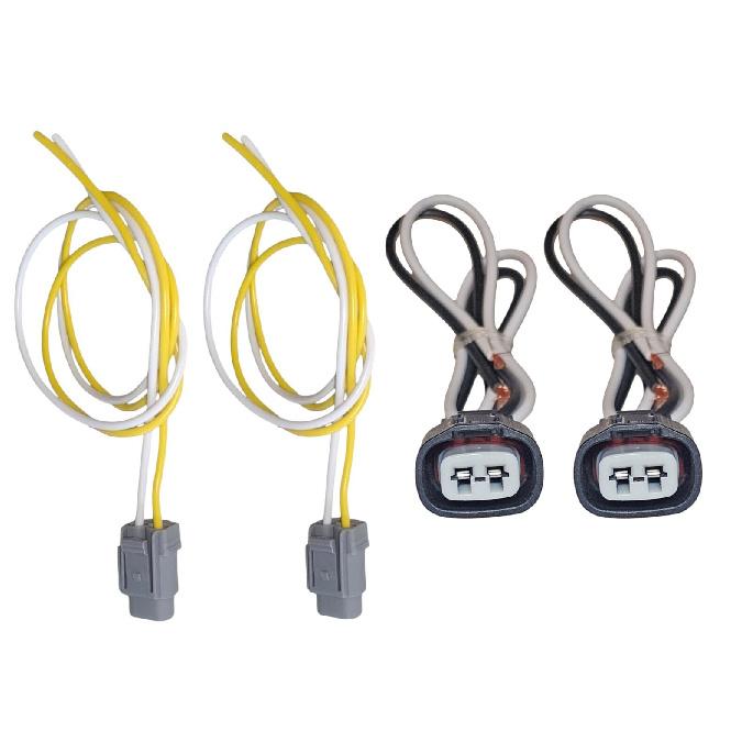 4x ABS Wheel Speed Sensor Connectors Front Left/Right Fits Corolla Matrix Vibe