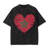 Morocco Flag Moroccan Washed T Shirts Streetwear  Novelty TShirts  Tees for Men Women Short Sleeve Harajuku Graphic Printed