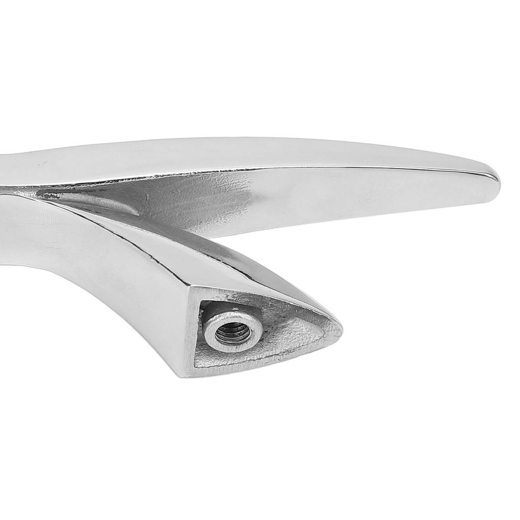 8 Inches Boat Cleat 316 Stainless Steel Polished Dock Cleats Tie Down for RV Yacht Cargo Ship Speedboat